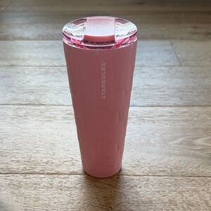 Starbucks Blush Pink Textured Tumbler